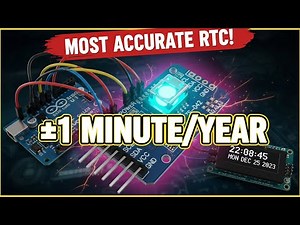DS3231 RTC Tutorial: Ultra-Accurate Real-Time Clock with Arduino