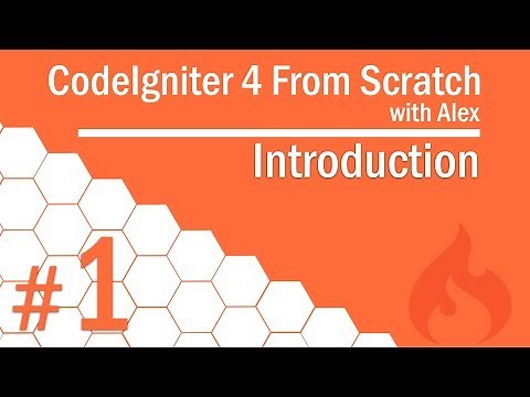 CodeIgniter 4 from Scratch - #1 - Introduction