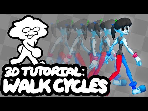 3D Tutorial: Walk Cycles - Doodley