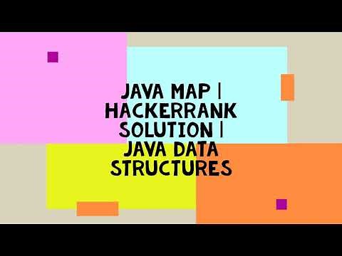JAVA MAP | HACKERRANK SOLUTION | JAVA DATA STRUCTURES
