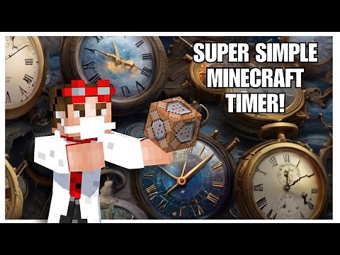 How To Make A Timer In Minecraft!