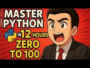 Master Python in 12 hours: Zero to 100