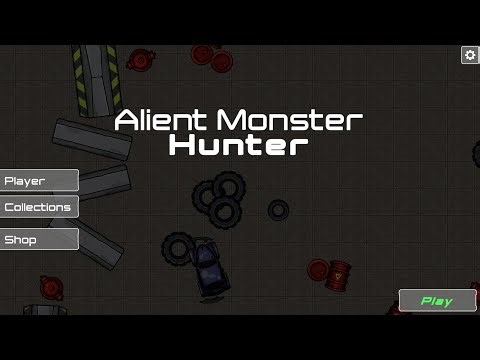 Demo for Alien Monster Hunter game
