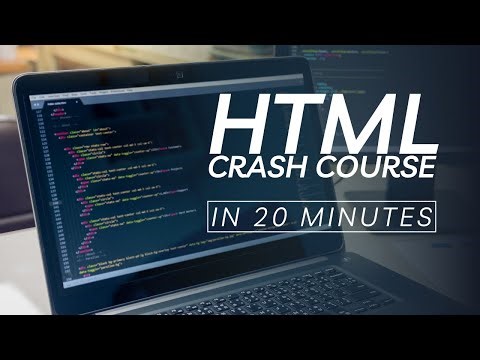 HTML in 20 Minutes - Crash Course using Code Examples