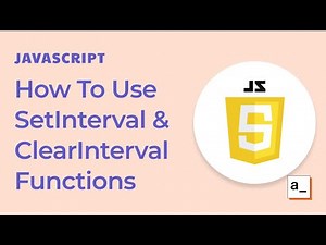 How To Use The SetInterval & ClearInterval Functions To Auto-Update Widgets