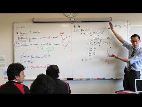 Basics of Calculus (2 of 5: Example of using first principles)