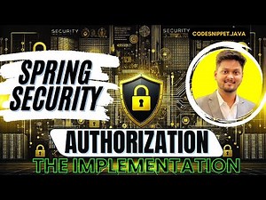 Spring Security Authorization Implementation Explained 🔒 | Roles & Permissions