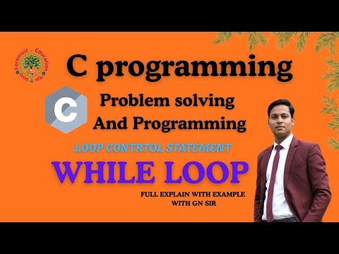 While loop||While loop in c programming language||c programming