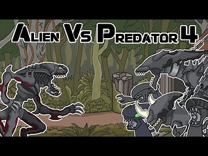 Alien Vs. Predator 4 | Among Us Animation