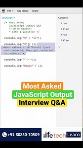 Top JavaScript Q&A Every Interviewer Asks! #javascript #code