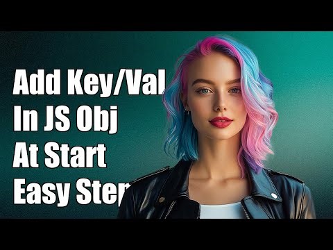 How to add key/value pair in Javascript object at the start
