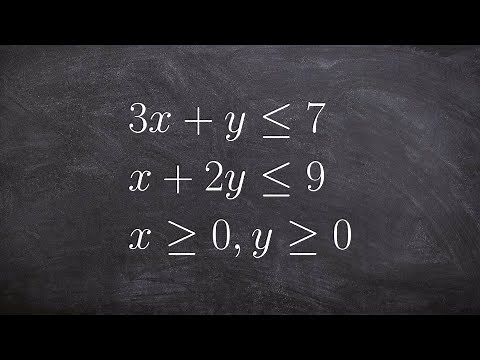 Learn how to solve a linear programming problem