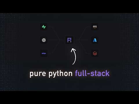 Could This Framework Replace Flask, Django, and FastAPI? (Reflex)