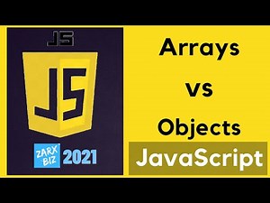 Array vs object javascript with example | Updated 2021