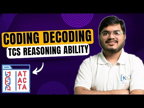 TCS Coding Decoding Questions | Coding Decoding Reasoning Tricks TCS Pattern | TCS Reasoning Ability