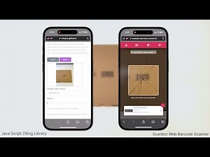 ZXing JS vs Scanbot SDK | JavaScript Barcode Scanning Solutions