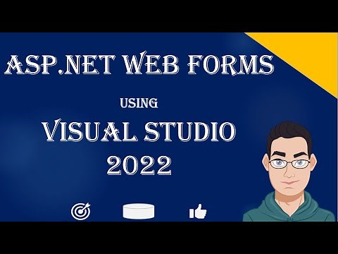 How to Create ASP.NET Web Forms using Visual Studio 2022 | ASP.NET Web App Tutorial for Beginners