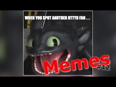 Top 10 Memes #12! How to train your Dragon