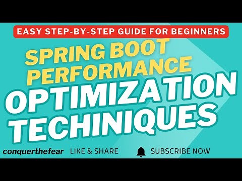 Spring Boot Performance Optimization Techniques | Ultimate Guide | Boost Speed & Scalability Fast