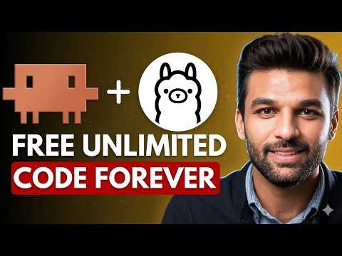 Claude Code + Ollama = FREE UNLIMITED CODING (No API Key Required)