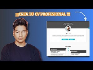 Realizando un CV PROFESIONAL CON HTML Y CSS desde Cero