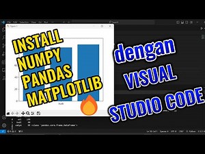 Cara Install Numpy, Pandas, Matplotlib dengan Visual Studio Code #python #tutorial #coding