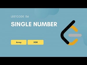 Single Number | Leetcode 136 | Array | XOR | Bit Manipulation