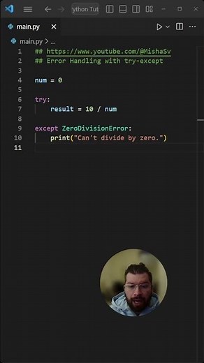 Python Error Handling with Try Except - Python Explained