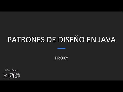 Aprende Proxy en Java en minutos