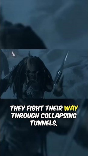 Alien vs Predator’s EPIC Final Battle 👽🔥#shorts