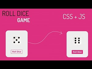 Roll Dice Project using CSS & JavaScript