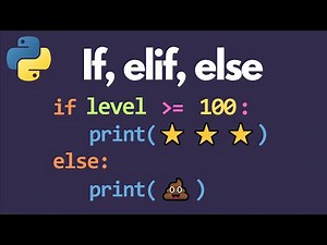If elif else statements in Python 🐍
