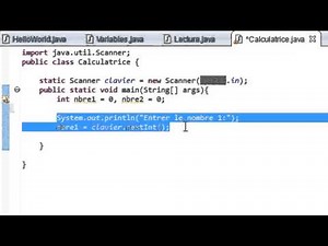 PROGRAMMER EN JAVA (Débutant) - 19 - TP1 Mini-Calculatrice