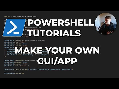 Make PowerShell GUIs Easy in 2025
