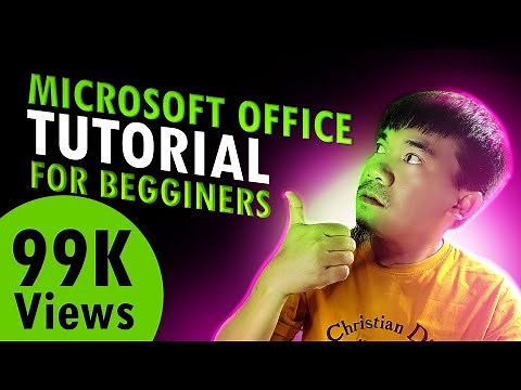 Microsoft Word Tutorial Tagalog