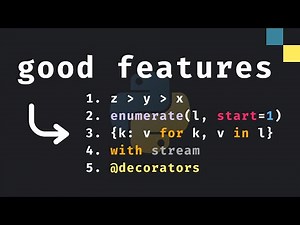 5 Good Python Features