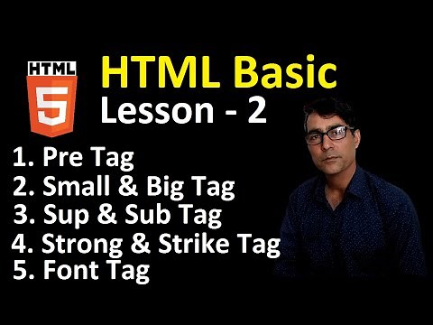 HTML Basic Course for Beginners in hindi Lesson-2 | Web Designing with HTML (Notepad) in hindi