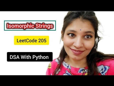 Isomorphic Strings 🔥 | LeetCode 205 | HashMap in Python | DSA Explained