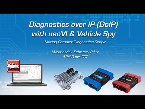Diagnostics over IP (DoIP) with neoVI and Vehicle Spy