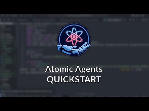 Atomic Agents Quickstart - Coding Agentic AI with Ease