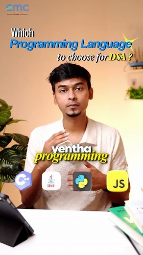 Error Makes Clever on Instagram: "Choosing your DSA language? Stop scrolling! Python, Java or JavaScript. let’s clear this confusion. { Dsa, java, Python, Javascript } #dsa #java #tech #programming #errormakesclever"