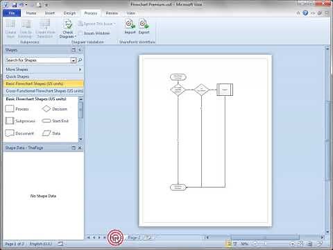 8.1 Creating Subprocesses with Visio 2010 Standard and Pro