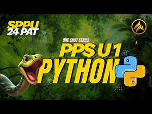 Unit 1 | Problem Solving with Python | PPS Python | SPPU 2024 | FE Engineering