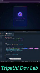 ✨ Magic Glowing Card UI | CSS Conic Gradient + Particles | Tripathi Dev Lab #javascript #cards