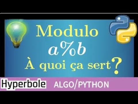 Python course • Understanding what the modulo operator % is used for • high school • programming ...