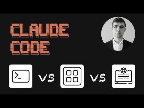Claude Code in Terminal, Desktop App, or IDE Extension — Which Should You Use?