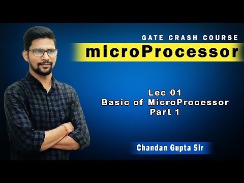 Lec 01 I Basics of Microprocessor I Part 01 I Microprocessor I EE EC I Microgate 2020