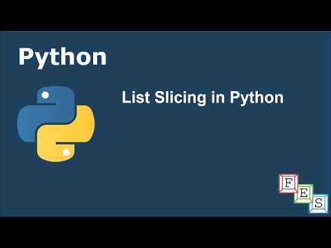List Slicing in Python
