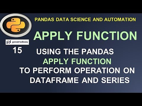 Python Pandas Tutorial: Pandas Apply Function and Vectorization #15