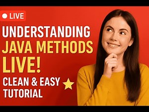 🔥 "Master Java Methods LIVE! 🚀 From Basics to Pro Level"